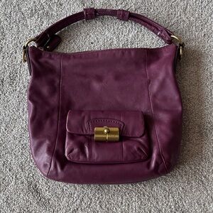 Coach Leather Hobo Bag